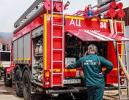 В Аксае загорелся центральный рынок