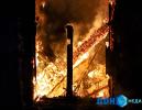 В результате атаки БПЛА в Таганроге загорелась кровля здания на стадионе «Форте Арена»