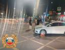 В центре Ростова произошло массовое ДТП с мотоциклом